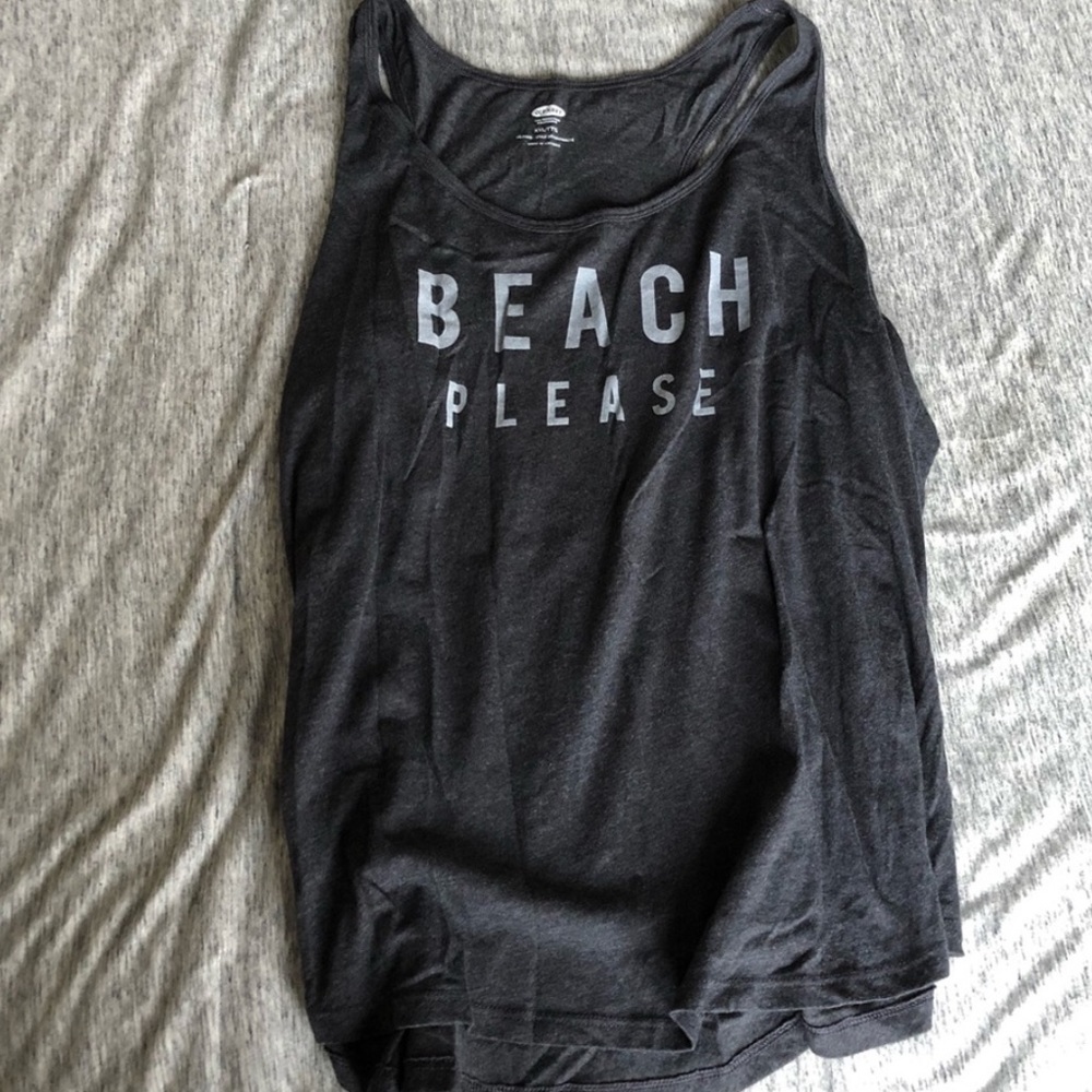 Old Navy Beach Please Tank Top